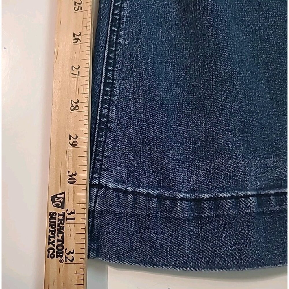 Rock & Roll Cowgirl Low Rise Stretch Trousers 29x34 (29x32) Flare Leg Jeans - Picture 7 of 15
